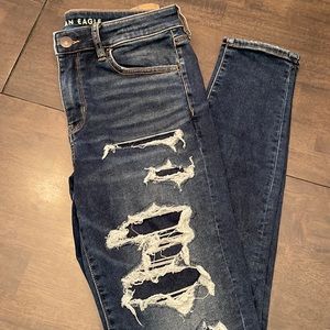 AMERICAN EAGLE JEANS size 10 long